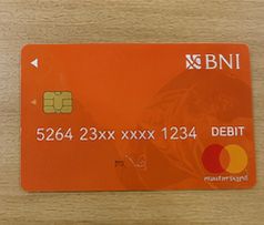 Kartu ATM BNI Orange